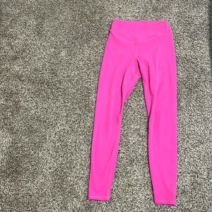 Sunzel hot pink leggings size small